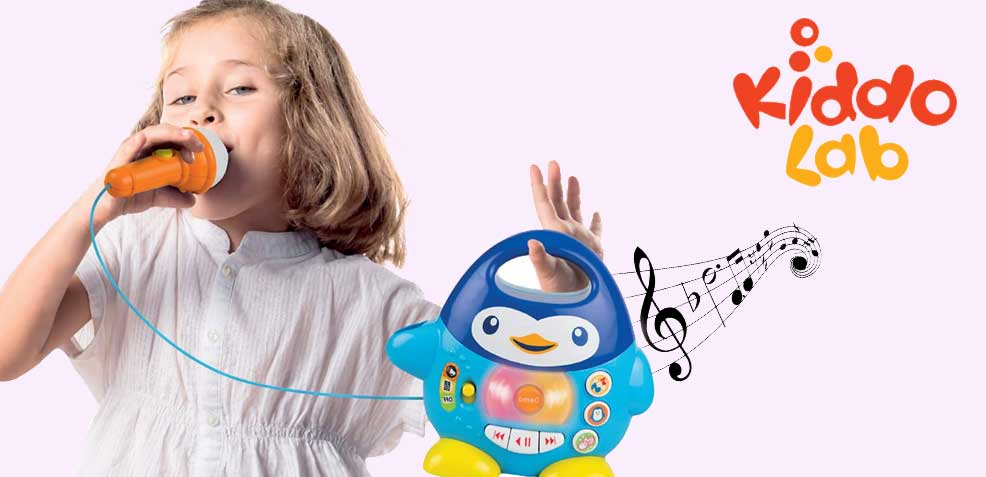 best two-year old gifts girl penguin karaoke buddy
