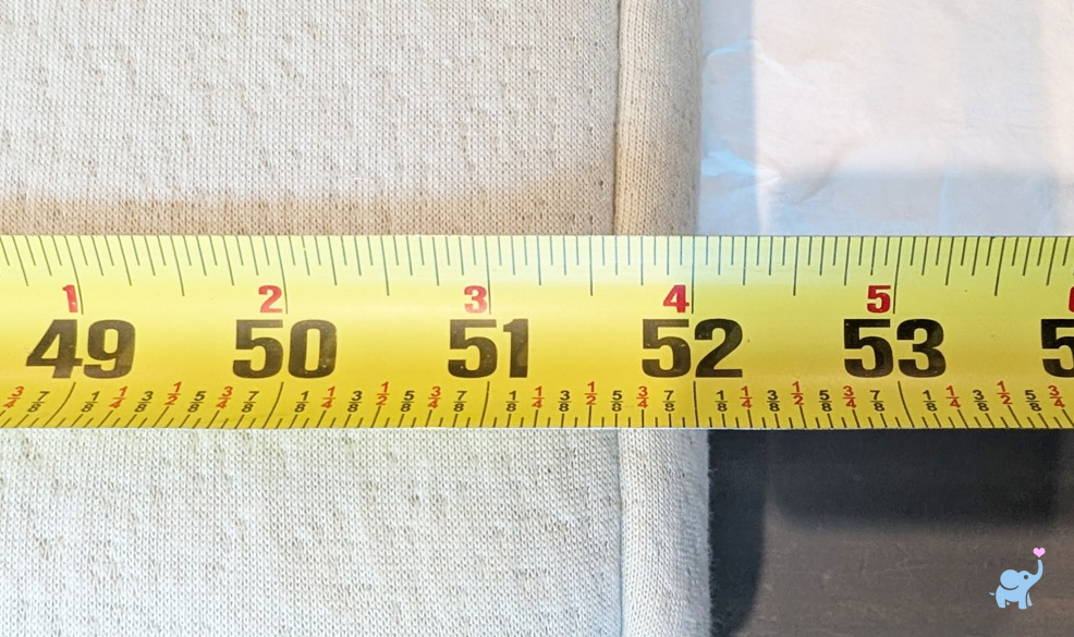 katu crib mattress length measurement