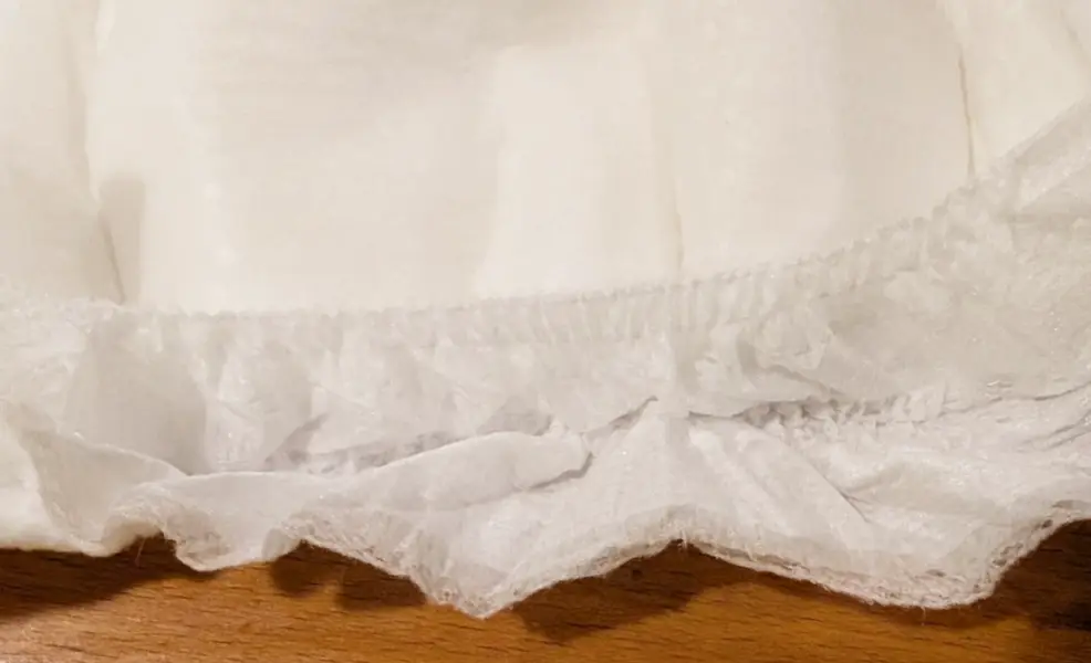 coterie diaper gusset close-up